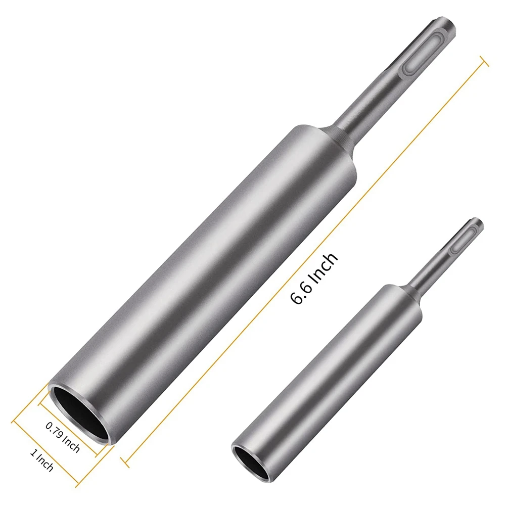 Varilla de tierra sds-plus para taladros de martillo de acero, varillas de tierra de 5/8 pulgadas y 3/4 pulgadas, ideal para Todos los taladros de martillo SDS Plus, 1 piezas