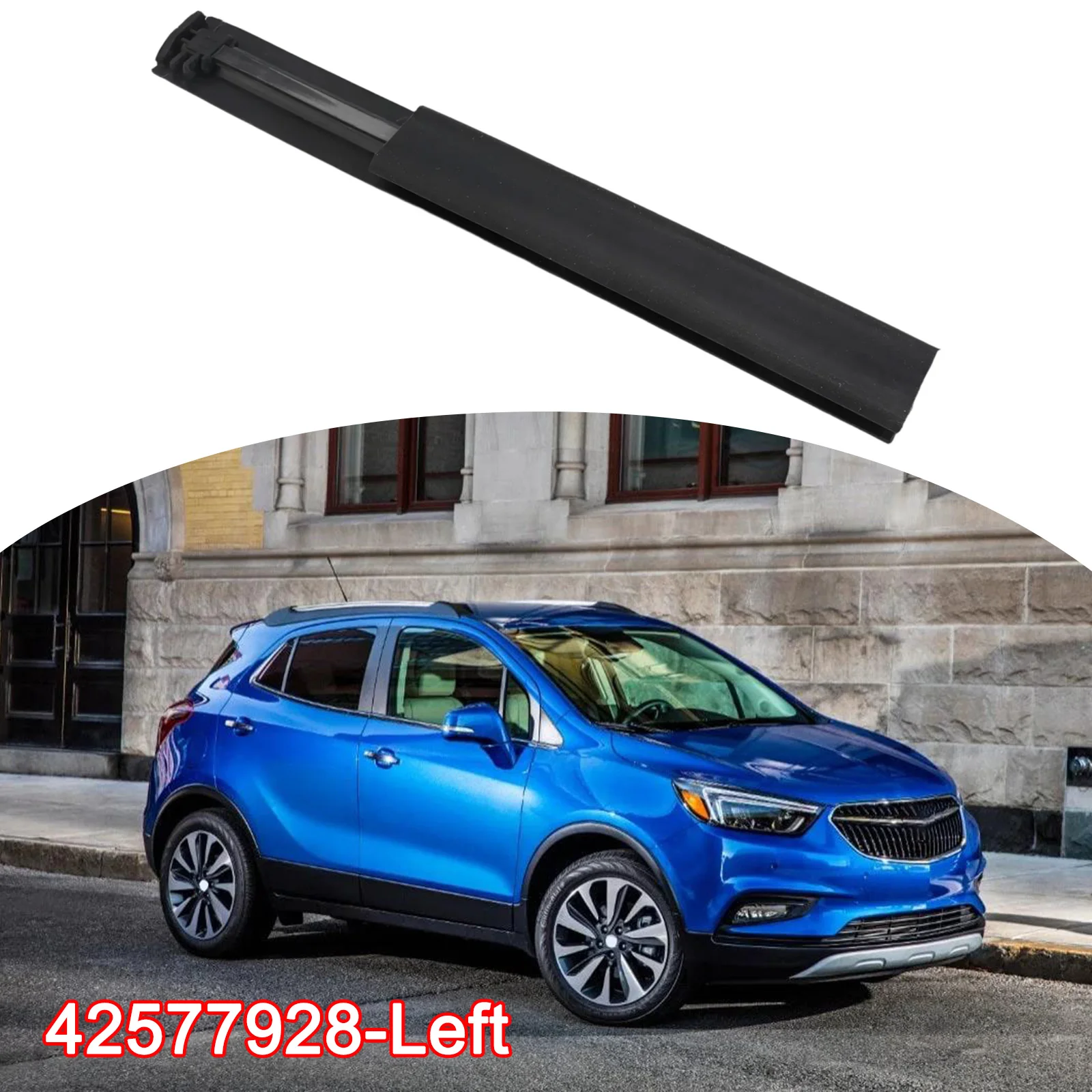 

As Shown Roof Trim Molding Driver Side Trim Molding Part Easy Installation OE Number Reference Plastic Material