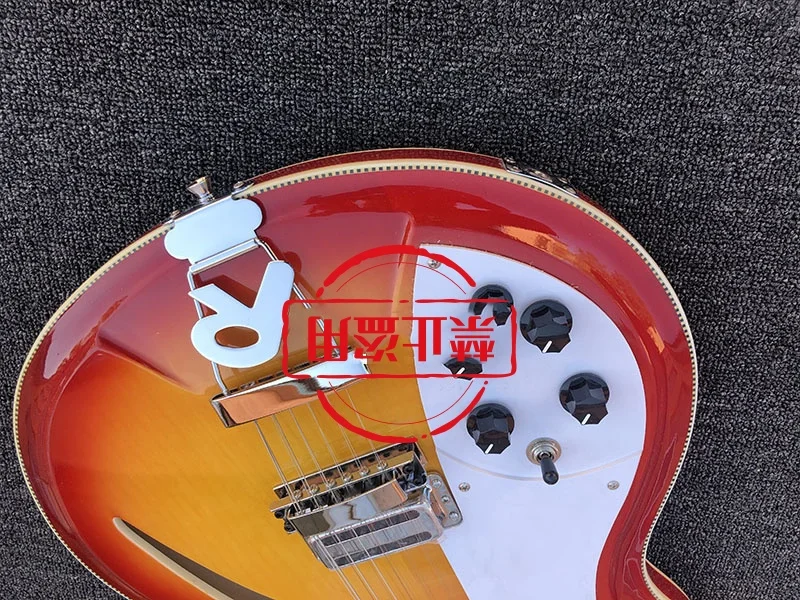 left hand electric guitar，Picture color,  6strings， 2-Piece Pickup，Rosewood Fingerboard，high quality guitar381，free shipping