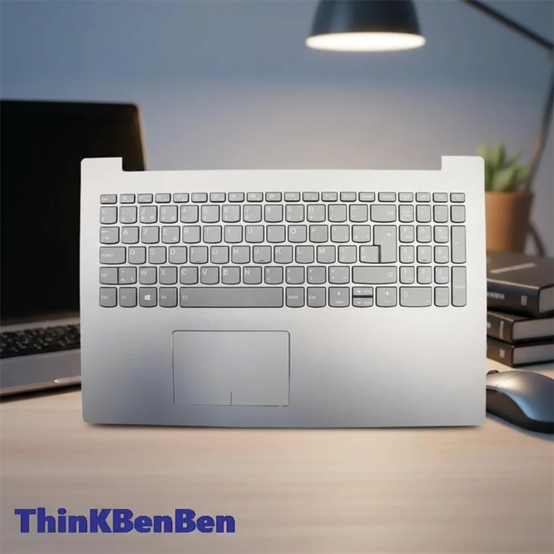 

Корпус верхней части клавиатуры (подставка для рук) BE Belgian Mineral Gray для Lenovo Ideapad 520 15 15IKB 5CB0N98564