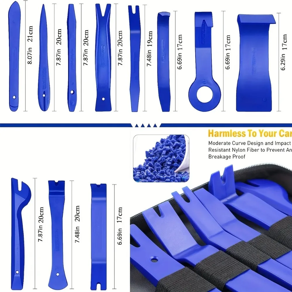 Car Hand Tool Set Car Disassembly Tool Kit Stereo Repair DVD Repair Tool Dashboard Removal Tool Interior Plastic Trim Panel