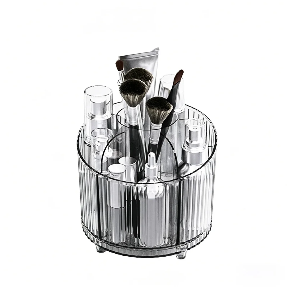 

360° Rotating Makeup Organizer | Multi-Function Cosmetics Storage Box | Large Capacity Desktop Organizers