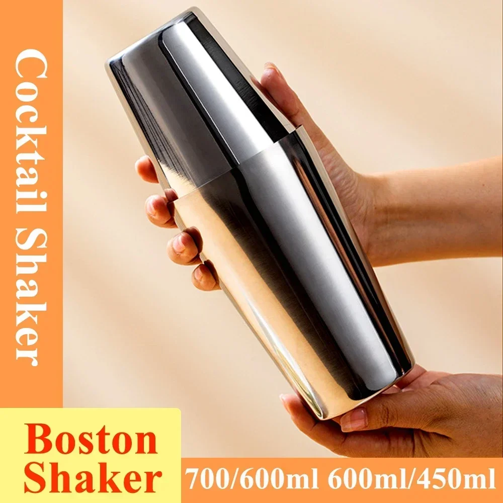 

Boston Cocktail Shaker Stainless Steel Bartender Barman Tool Wine Cup Mixer Martini Cocktail Shaker Bar Drinks Items Accessories