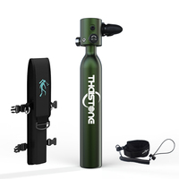 Mini Scuba Diving Tank, Constant Pressure, Cylinder Snorkeling, Outdoor Oxygen, Underwater, Reusable, 5-10 Minutes