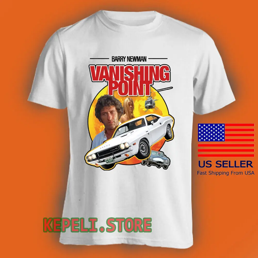 

Vanishing Point Movie Men's White T-shirt Size S to 5XL