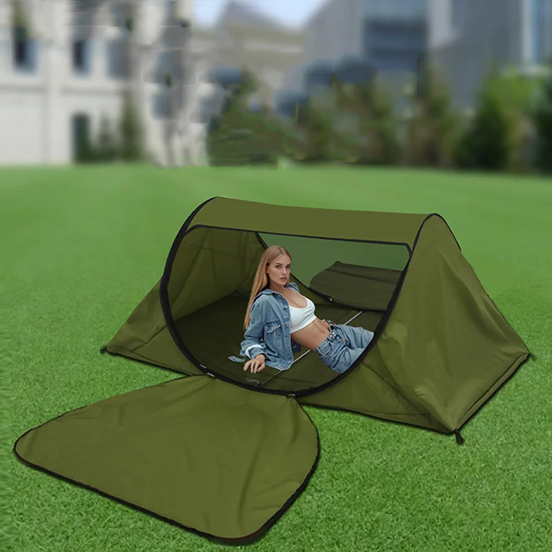 

Уличная москитная сетка для путешествий, бесплатная установка, портативная двойная дверная москитная сетка, регулируемая противомоскитная светонепроницаемая палатка