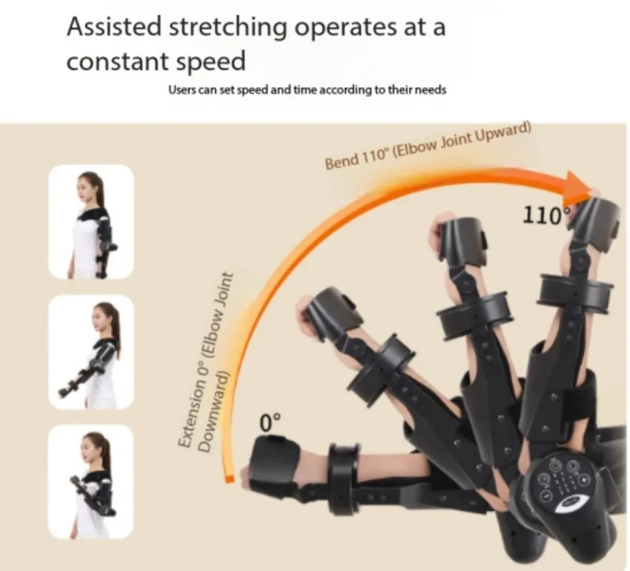 Elbow Upper Arm Robot Stroke Training Device Wrist Joint Brace Upper