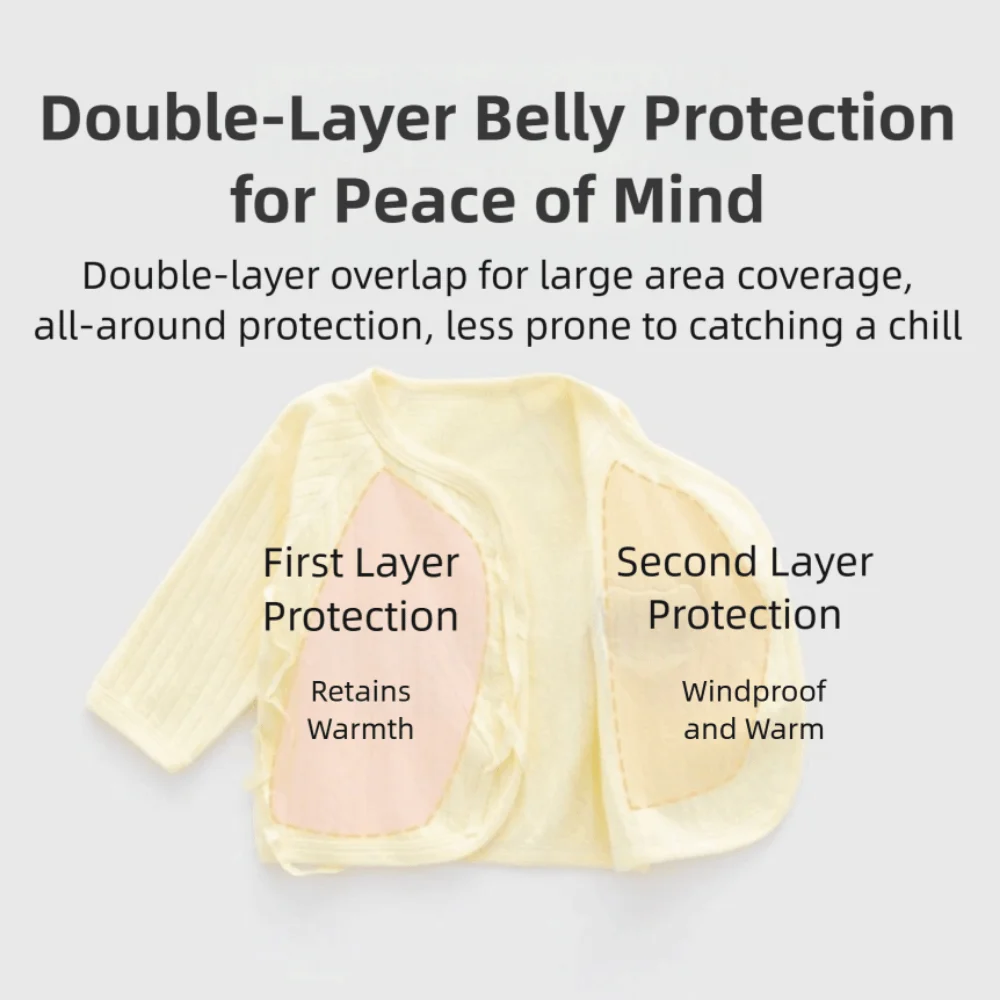 2 قطعة/المجموعة الكرتون الدب الطفل بالأزرار مجموعات لينة قميص قطني بكم طويل مجموعة ملابس الطفل 0-6 أشهر تنفس