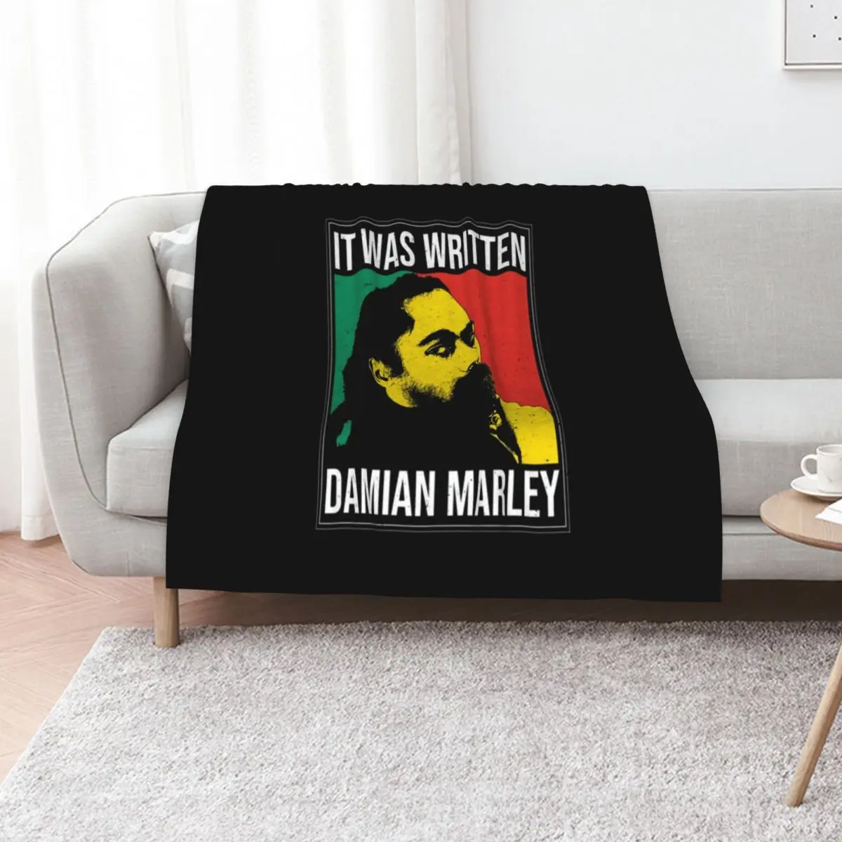 

Bob Marley T-Shirt Throw Blanket Kid'S Cute Luxury Throw Decorative Beds Blankets