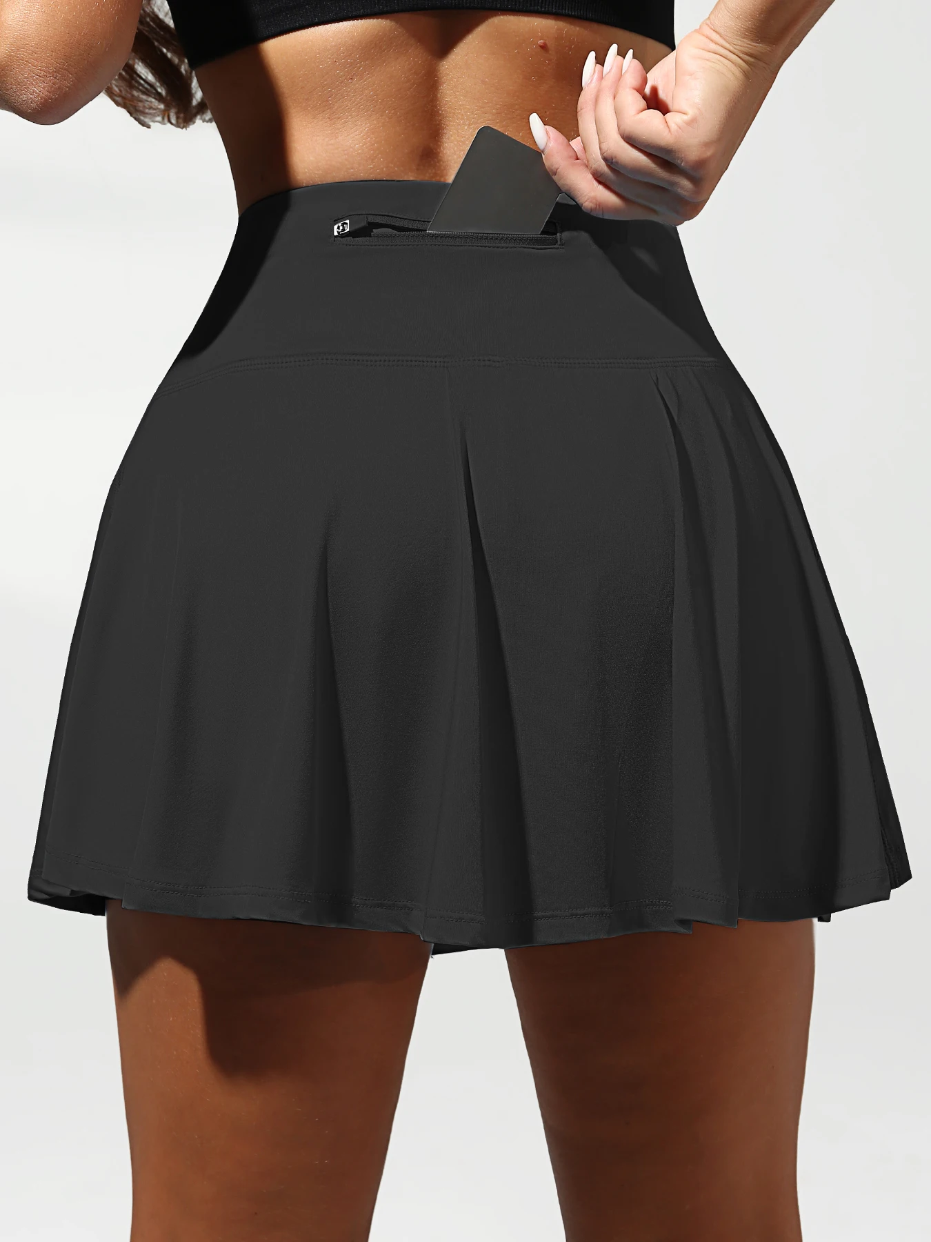Upgrade 2.0 Sport Women Golf Wear Skirt Multiple Pockets Mallas Gym Outdoors Skirt Shorts Breathable Fitness Summer Shorts