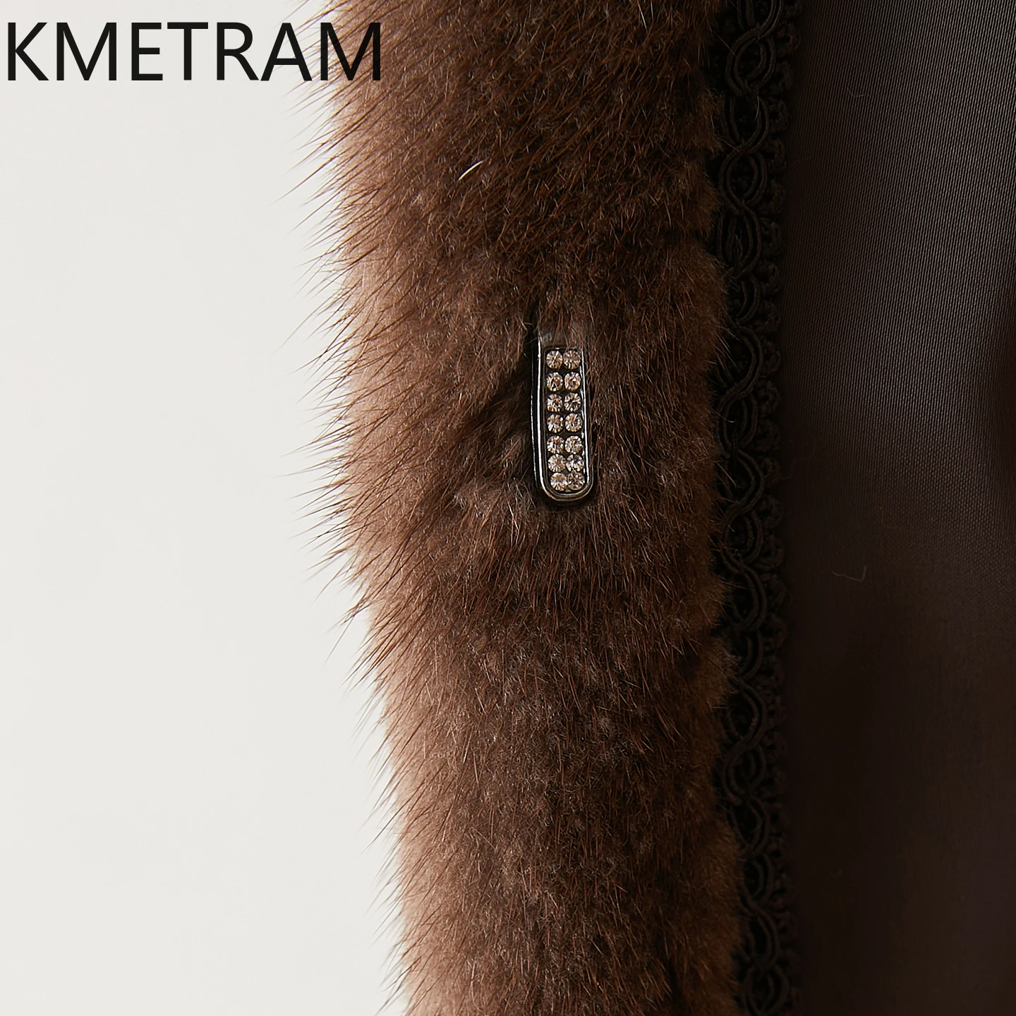 KMETRAM 100% Whole Mink Fur Jacket Woman Short Sleeve Real Mink Fur Coat Winter New in Outerwears Women Clothing 2025 Fourrure