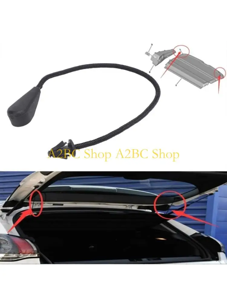 A2BC Rear Parcel Shelf String Replacement Trunk Storage Bag Tray Tie Strap Auto Accessory for 308/3008/2008/308S 2013-2021