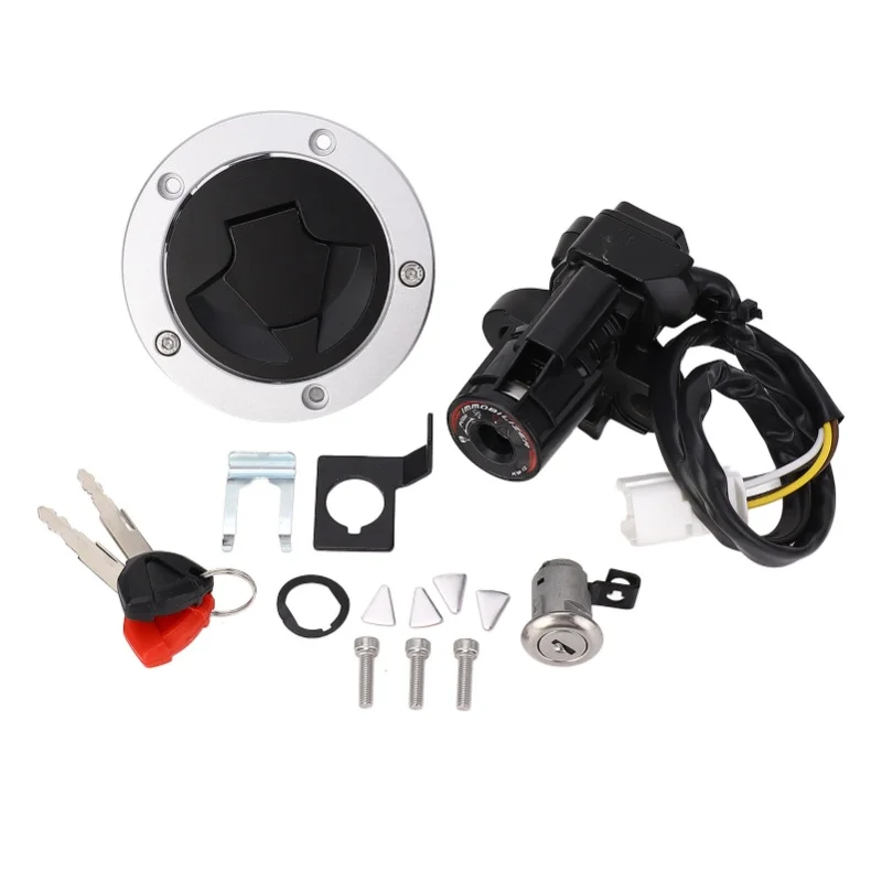 

Выключатель зажигания, крышка топливного газа, набор замков сиденья, металлический АБС-пластик, высокая прочность, надежная работа для ZX6R ZX10R Z1000SX