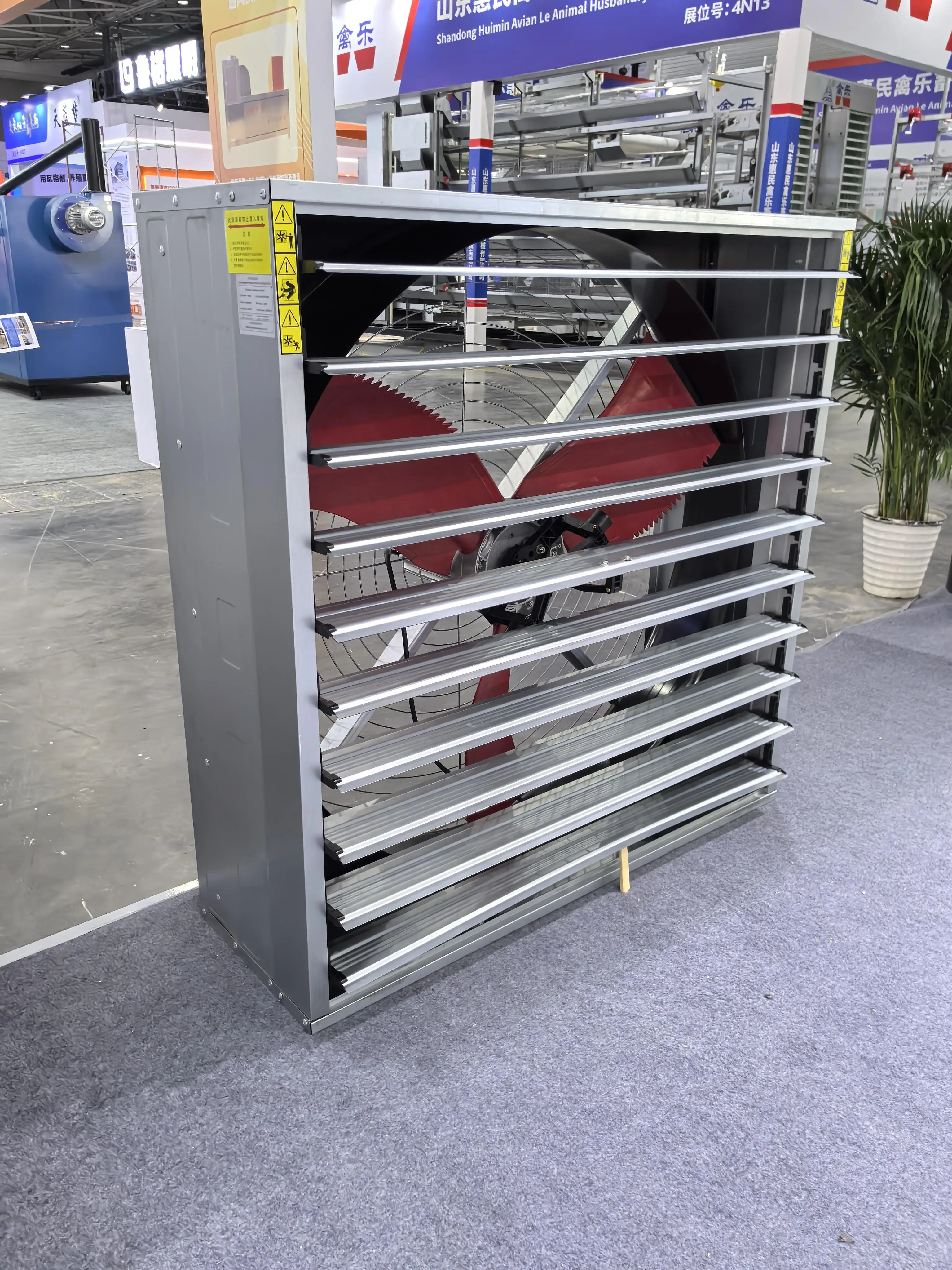 Motor AC Motor OEM für Geflügel 36 Zoll MHC-1000MM Hochdruck Neues Modell Zentrifugal-Industrieventilator EC Permanentmagnet