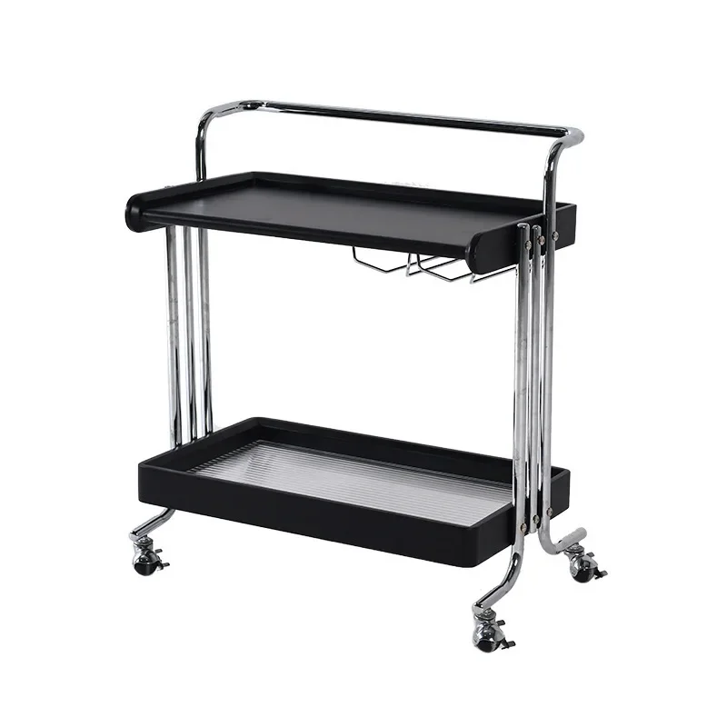 

medieval mobile side cabinet, trolley living room, retro simple modern metal, storage coffee table rack