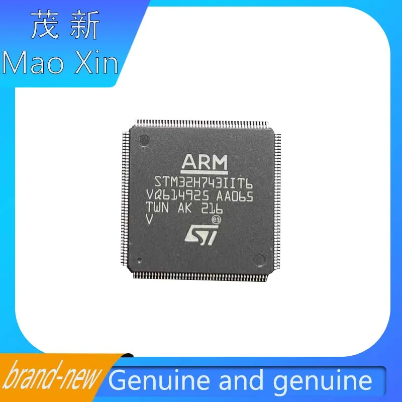 

New original STM32H743IIT6 LQFP-176 ARM Cortex-M7 32-bit microcontroller