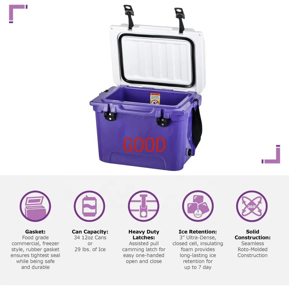 20l Rotomolded Polyethyleen Buiten Geïsoleerde Lunchzak Voedselwarmte Bewaardoos