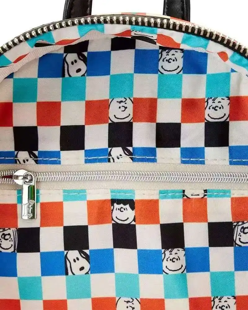 Loungefly Snoopy Cartoon Allover-Print Mini Fashionable Backpack Casual Backpack Children Schoolbag Surprise Children Cute Gifts