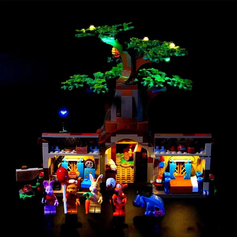 Kit de luz LED DIY RC para LEGO 21326, Winnie The Pooh Tree House (solo luz LED, sin modelo de bloques)