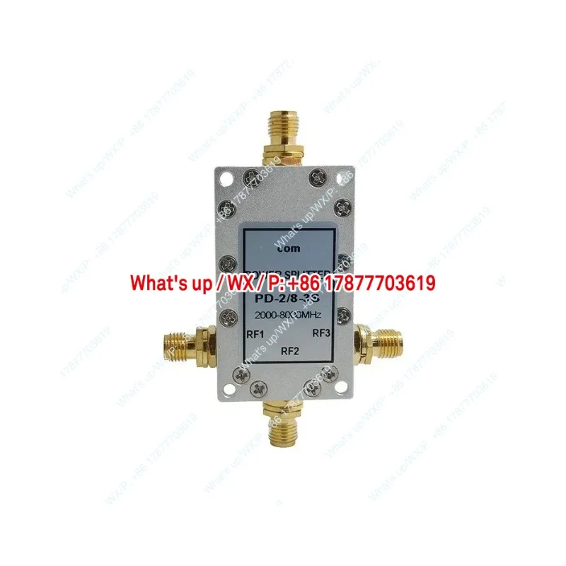 

Тройной делитель мощности 2-8 ГГц, делитель мощности 2.4/5.8 ГГц для Wi-Fi, комбайнер SMA, микрополосковый делитель мощности один на три