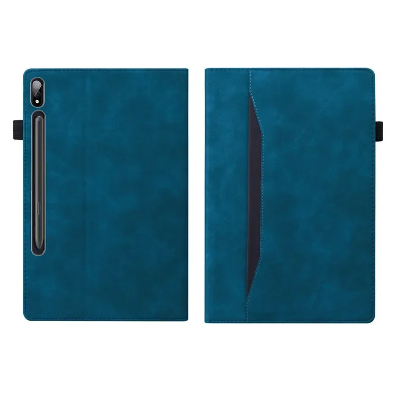 Portafoglio aziendale Funda per Samsung Galaxy Tab S7 S8 Plus S9 FE S10 Ultra 11 12.4 14.6 custodia Flip Book Cover con guscio posteriore in TPU