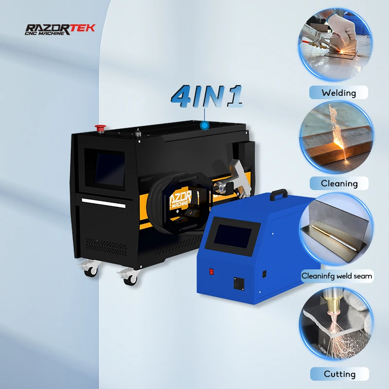 China razortek air-cooled multi functional laser welding machine for personal 1500watt 2000watt