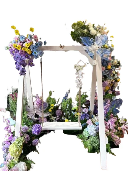 

Garden landscaping, artificial flowers, wedding arrangements, arches, store window decoration