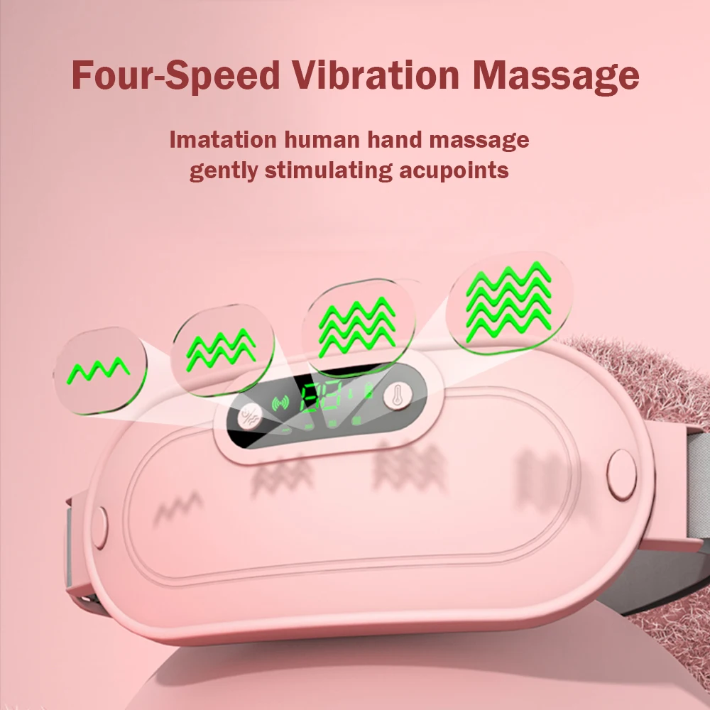 Waist Massager Portable Electric Heating Pad Waist Belt Device Massage Warm Palace Treasure Abdominal Bag