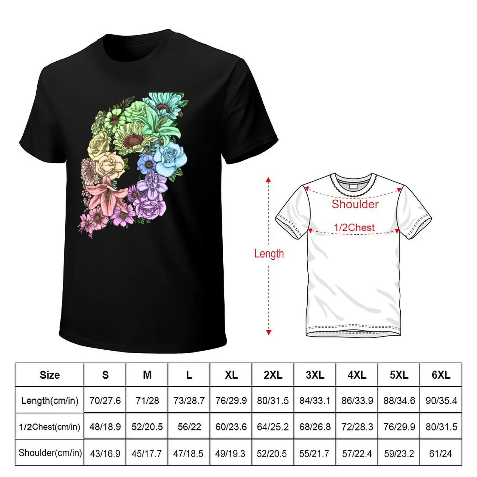Diversity Blooming 2023 T-Shirt man t shirt cotton high quality T-Shirt
