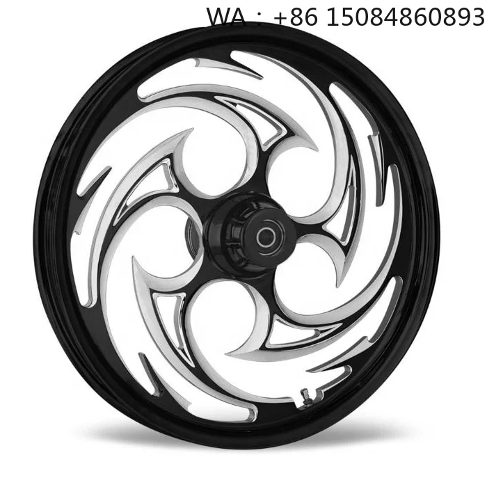 

6061-T6 aluminum alloy aerospace material, motorcycle parts, 16-26 Inch Chrome Alloy Wheel Rims, Universal Touring Street Motorc