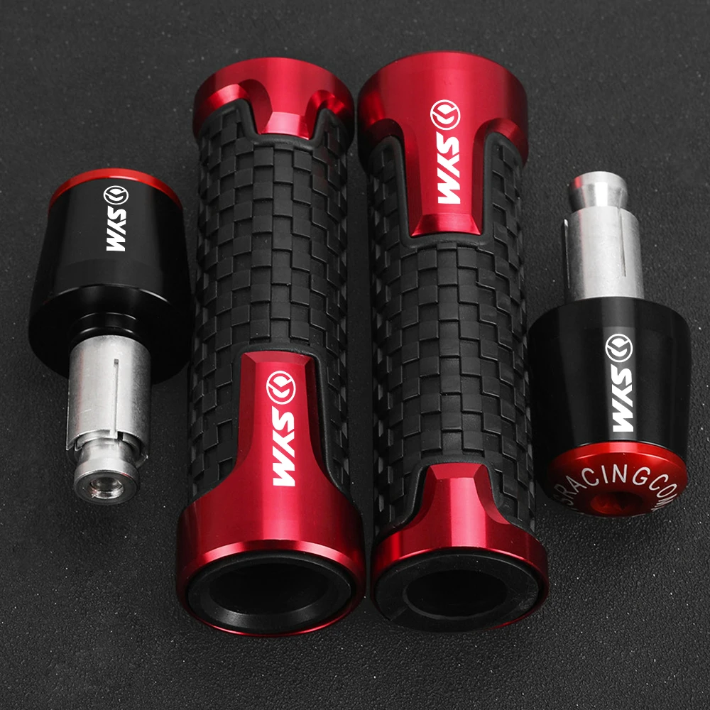 For SYM Maxsym 400 600i TL 500 Joyrides CRUISYM 300 Joymax Z 125 200 250 300 GTS 250i 300i T3 Handlebar Grips Bar End Plug Caps