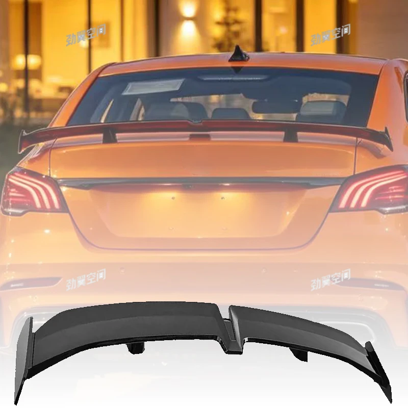 K Style ABS Rear Spoiler Fit For MG6 MG5 Sedan Universal Car Trunk Wing Decoration Auto Modification Accessories