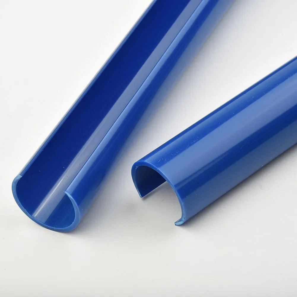 2pcs For BMW E60 Sport Style Front Grille Trim Strips Blue Cover Frame Car Support Grill Bar V Brace Wrap Exterior Decorations
