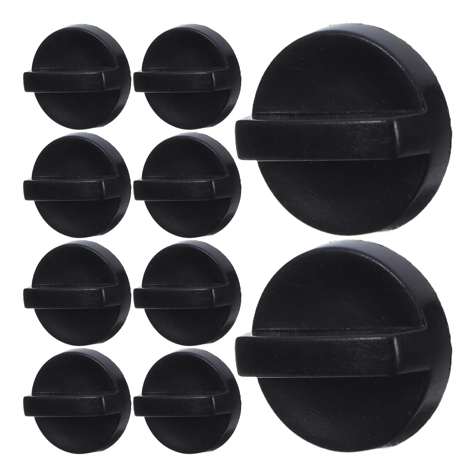 10Pcs Chainsaw Spare Parts Set Gas Powered Chainsaw Filter Lock Nut Protective Cover Shell Quick Install Knobs Air Filter