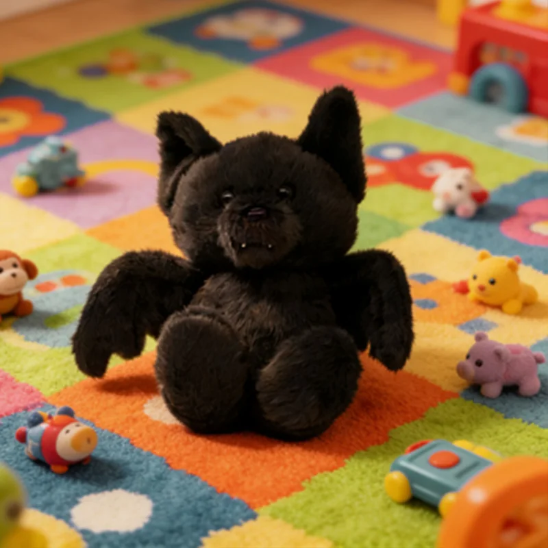

Лидер продаж, 30 см, плюшевая летучая мышь с медведем, 2025, аксессуары, кукла, плюшевая игрушка-летучая мышь, подарок на Хэллоуин, Рождественский подарок, детский подарок на день рождения