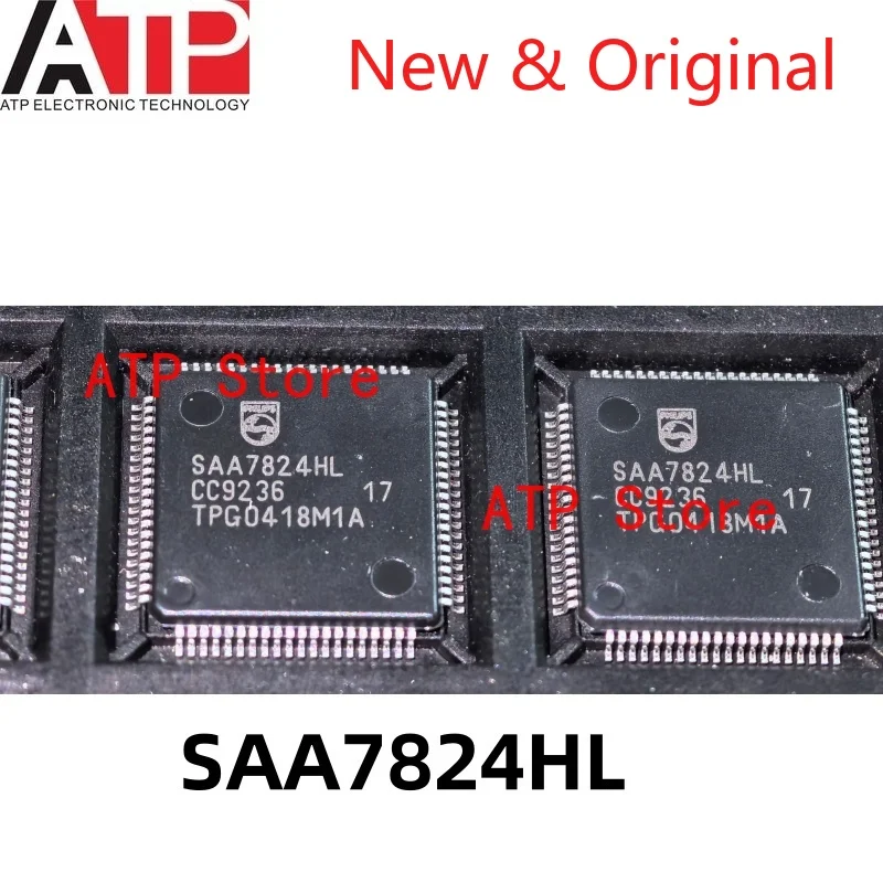

5PCS SAA7824HL QFP-80 Original spot inventory