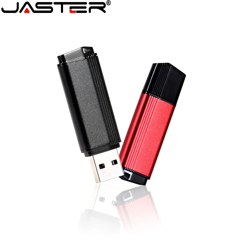 JASTER Color Plastic USB Flash Drive Pen Drives 64GB Gifts Key Chain Memory Stick 32GB U Disk 16GB 8GB 4GB