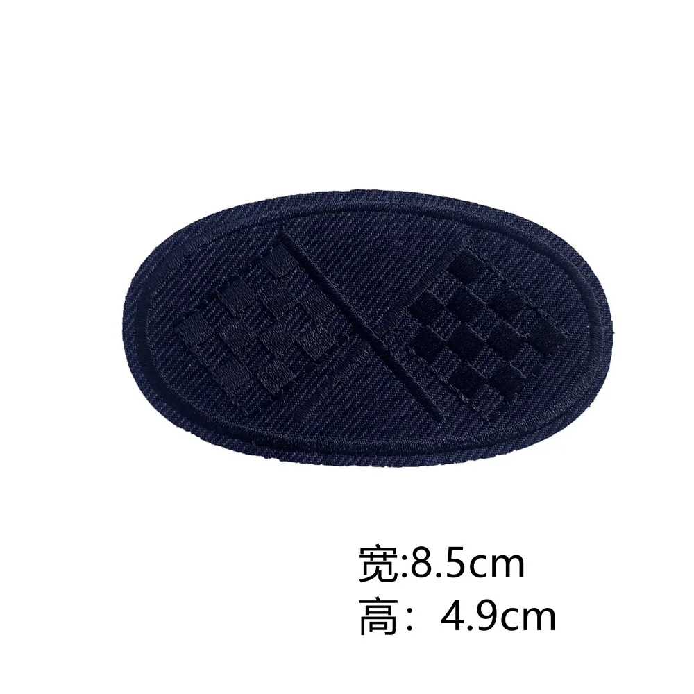 round pattern bag clothing Uniforms badge Banner patch hot melt adhesive ironing sewing DIY decorate Material Traceless Repair