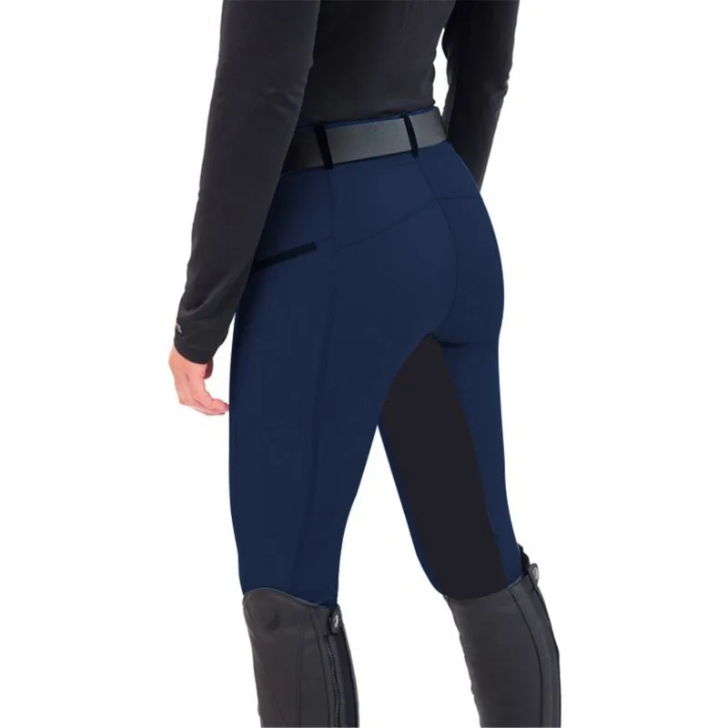 Jodhpurs Casual Enkelbandbroek Y 2K Mode Paardenbroek Vrouwen Slim Fit Elastische Stiksels Skinny Potloodbroek