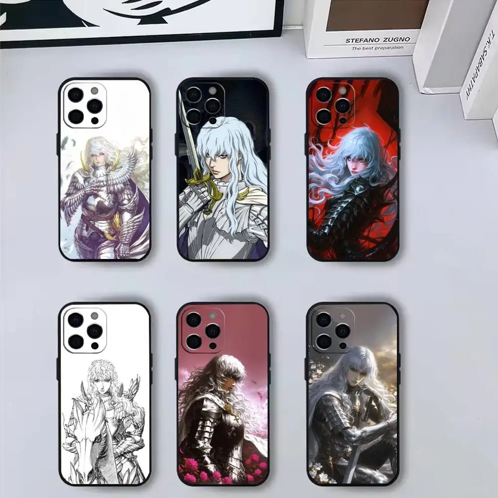 

Handsome G-Griffith B-BerserkS Phone Case Silicone Soft For IPhone 17 16 15 14 13 12 11 X XR Plus Pro Max Plus