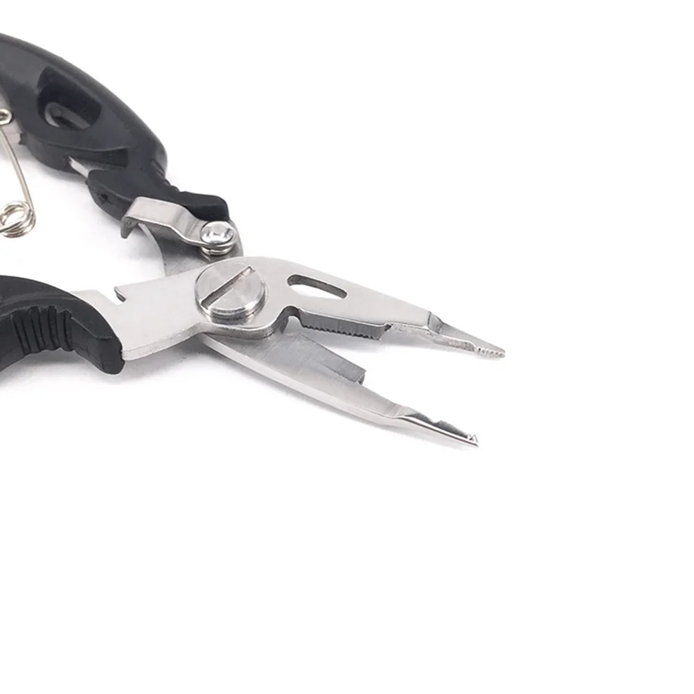 

Lure Pliers Stainless Steel Multi-Function Fishing Tool For Hook Removal Crimping Knot Tying Split Shot Freshwater Saltwater