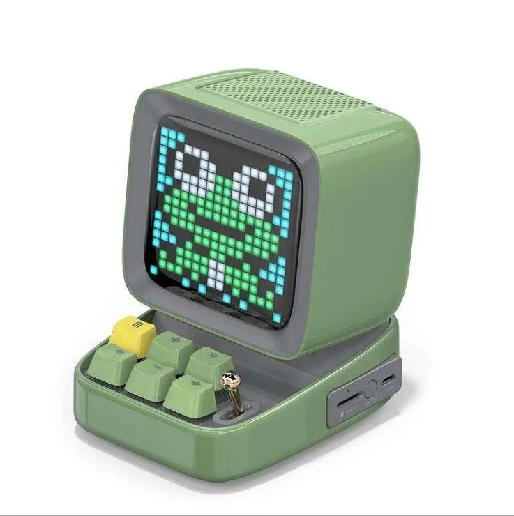 Mini Creative Portable Speakers  Hot Sale Halloween Gifts Cute Girl Design Stereo Outdoor Support FM TF AUX USB