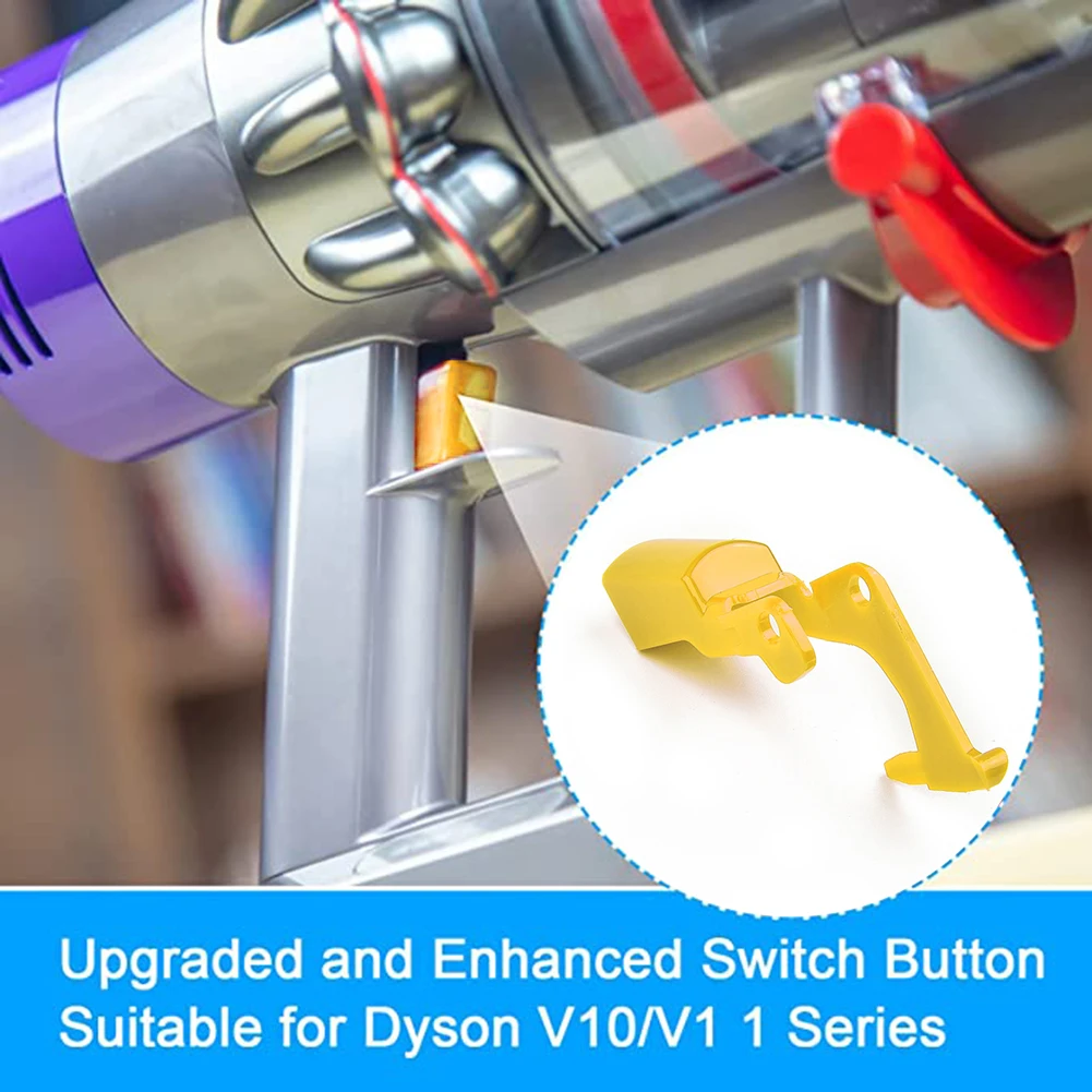 Odkurzacz bardzo mocne wyzwalacz przycisk przełącznika zasilania do V11 V10 odkurzacz części do czyszczenia akcesoria