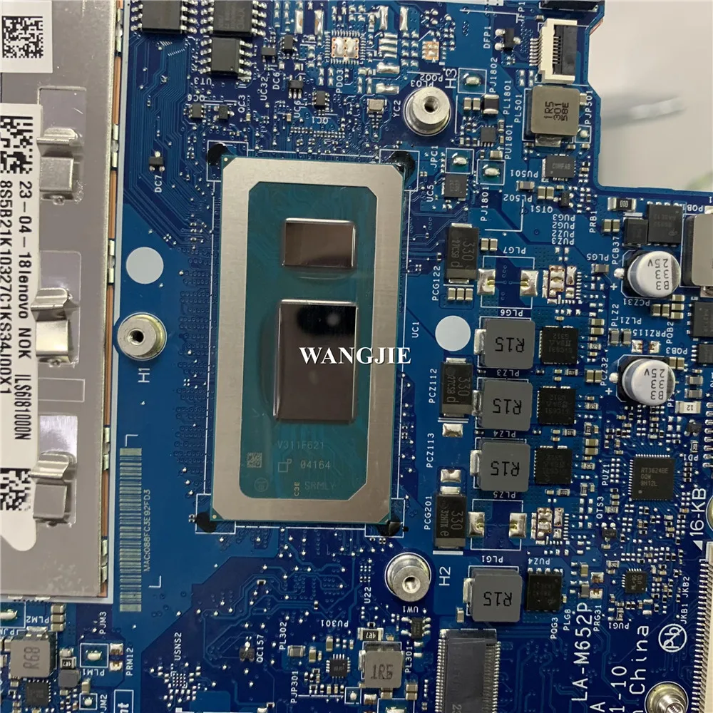 ノートパソコンのマザーボードレノボ IdeaPad スリム 5 16IRL8 LA-M652P I7-1355U CPU 16 グラム RAM 5B21K10327 100% 動作