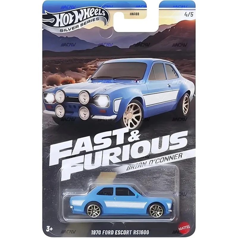 2025 Hot Wheels Fast & Furious: مجموعة متنوعة من سلسلة Brian O'conner Toyota Nissan GTR Ford 1:64 Diecast نموذج سيارة