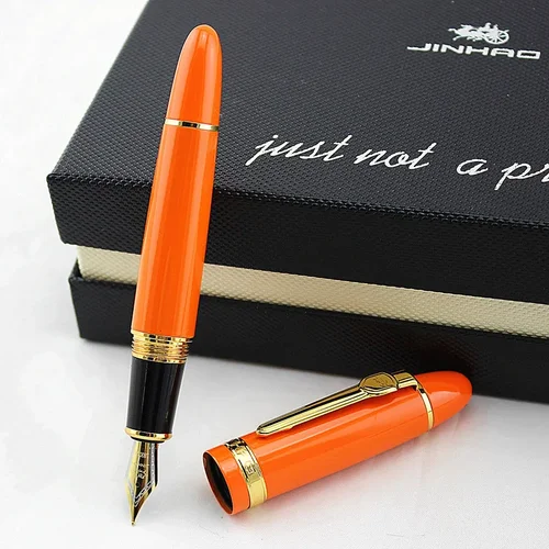 Imagen 2 del producto Arrivel Jinhao X159 pluma estilográfica multicolor de lujo, bolígrafos entintados de Metal de alta calidad para suministros de oficina, suministros escolares