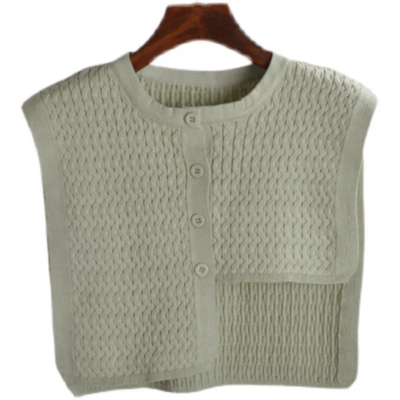 

Faionable round Ne Twisted Single Button Irregular oulder Women's Top Commute Pure Color Long Sve Regular Thin