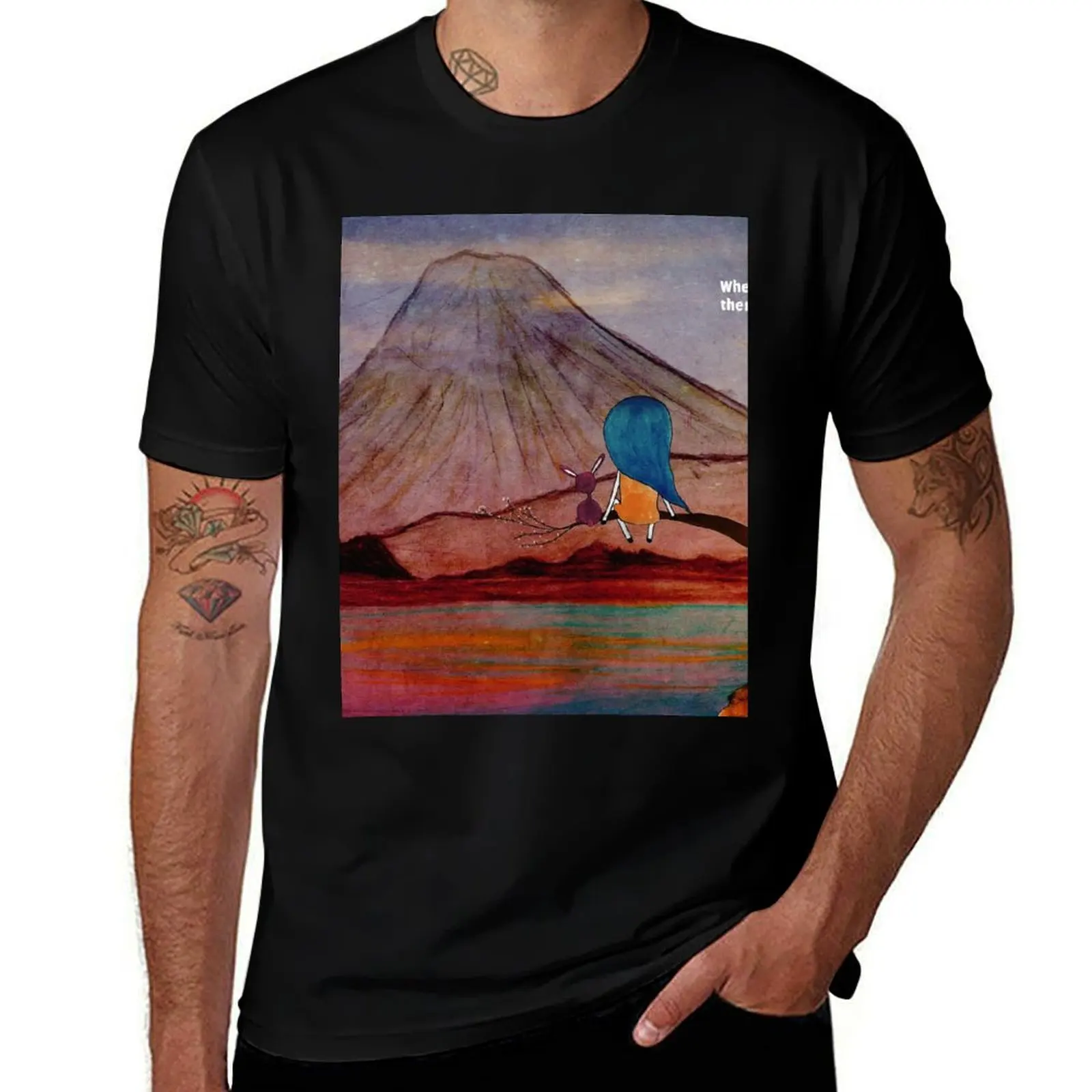 Wherever i go, there you are T-Shirt Casual Daily Outfit T-Shirt