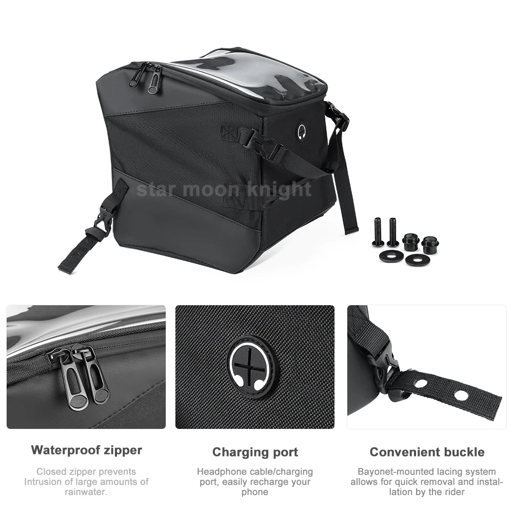 Scooters Travel Storage Tunnel Bags Forza750 Forza 750 NSS750 X-ADV 750 NSS 750 2021- Motorcycle Scooter Tunnel Tank Bag