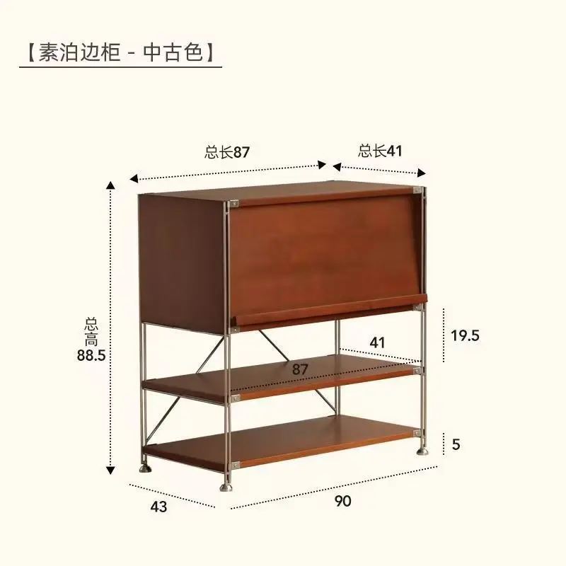 Living room display Bedroom storage cabinet Magazine cabinet Bookshelf